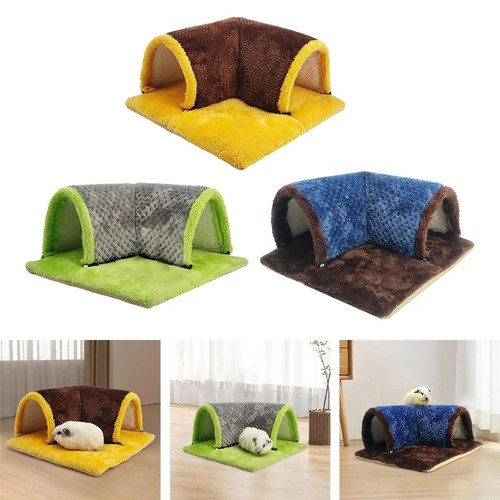 Pet tunnel bed with mat - bed,