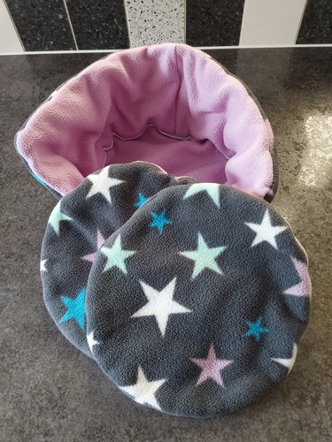 Fleece pet bed lilac - pet, and
