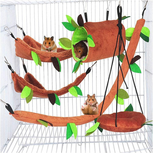 5pcs hamster hammock rat - hamster,