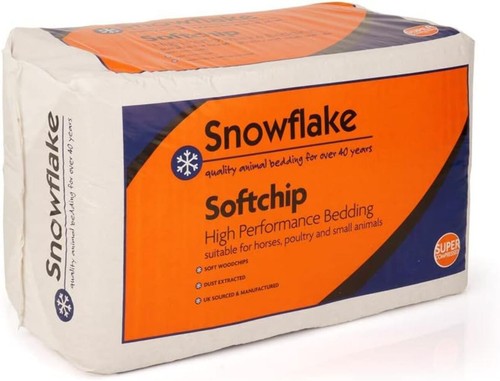 Snowflake softchip 20kg dust - snowflake,