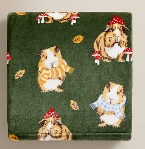 New guinea pig throw - pig, blanket